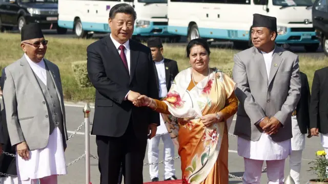 चिनियाँ राष्ट्रपतिको भ्रमण