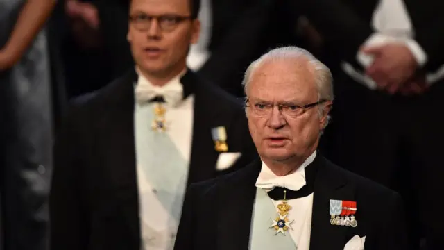 El rey Carlos XVI Gustavo.