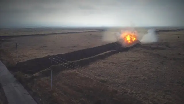 Подрыв боеприпасов