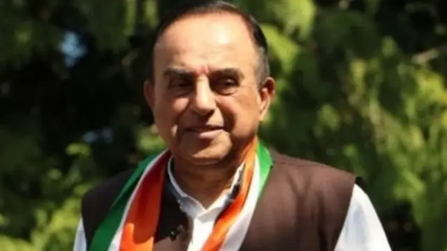 भाजप खासदार सुब्रमण्यम स्वामी