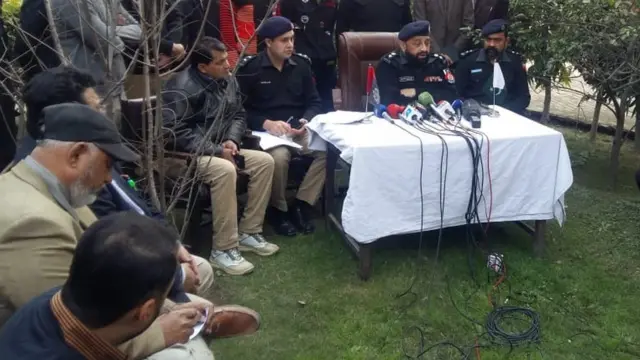 ریلوے پولیس پریس کانفرنس