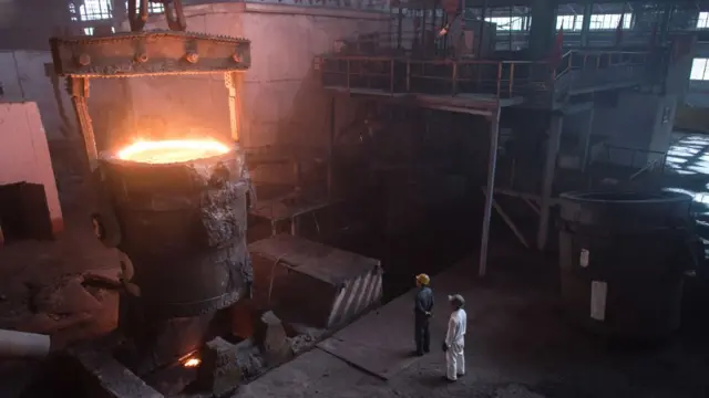 स्पंज आइरन प्लांट