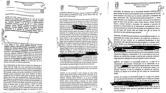 Copia de la sentencia