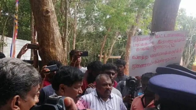 இலங்கை குருந்தூர் மலை போராட்டம்