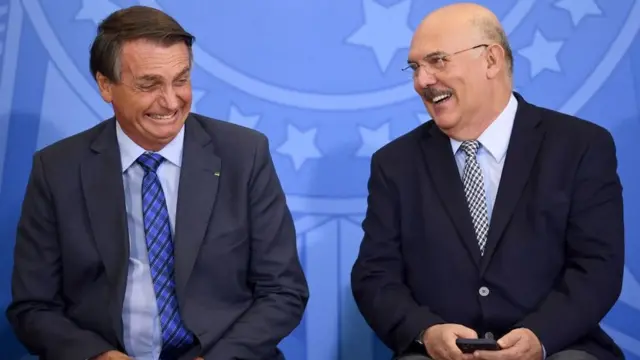 Bolsonaro e Ribeiro