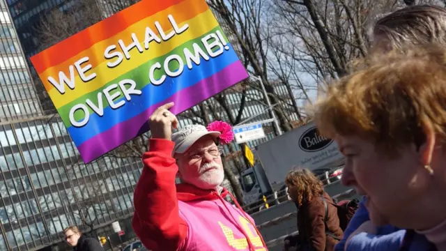 Protesta de Womens March en Nueva York