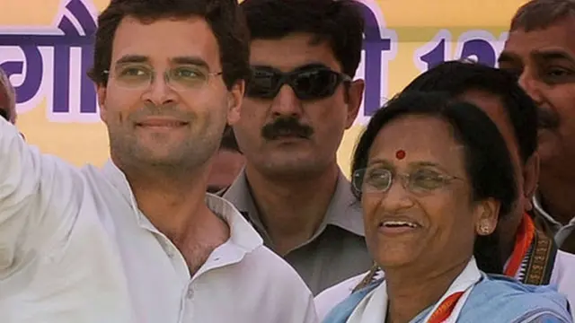 राहुल गांधी और रीता बहुगुणा जोशी