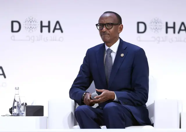 Ku wa Mungu ari i Doha, Bwana Kagame yavuze ko atazorenza ikiringo ca gatatu ce kizohera mu 2024