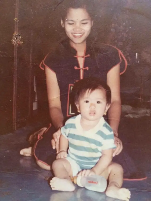 กนกพรและแม่