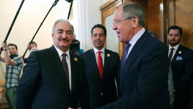 Хафтар и Лавров