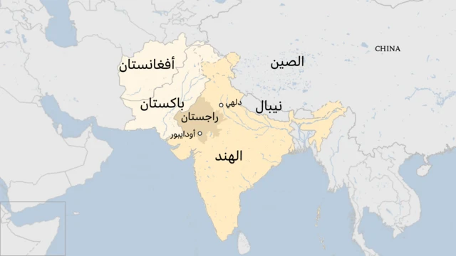 خريطة الهند