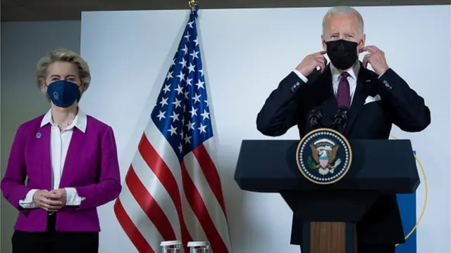 США та ЄС на найвищомі рівні домовляються про спільний план дій на випадок газової кризи. Але не все вирішують політики