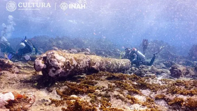 Археологи кажуть, що у місці, де знайшли гармату, дуже сильна течія