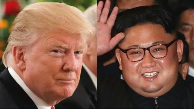 કિમ અને ટ્રમ્પ