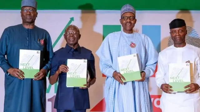 President Buahri wen im unveil im plan