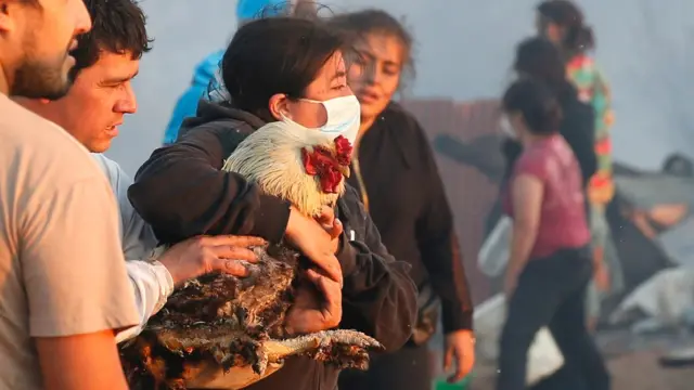 Incendio en Valparaíso