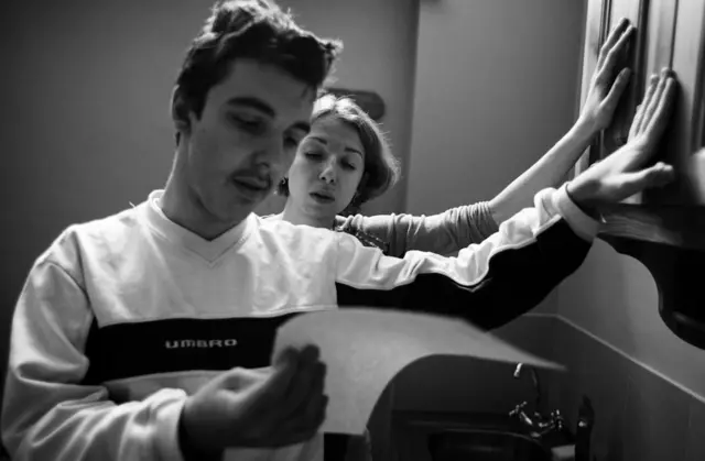 Илья с педагогом