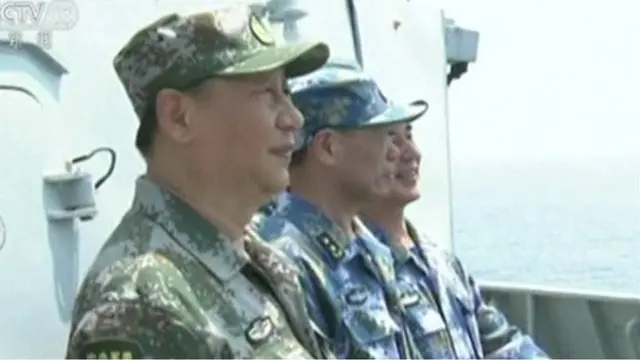 شی جین پین بر لزوم تقویت نیروی دریایی چین تاکید کرده است