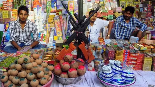 फटाके, भारतीय संस्कृती.