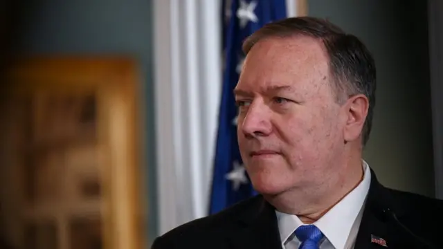 அமெரிக்க வெளியுறவு செயலர் மைக் பாம்பியோ