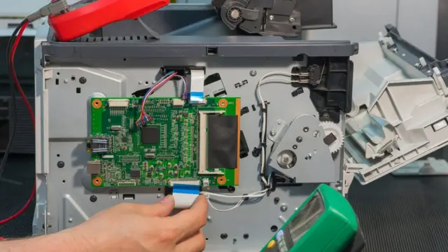 interior de una impresora