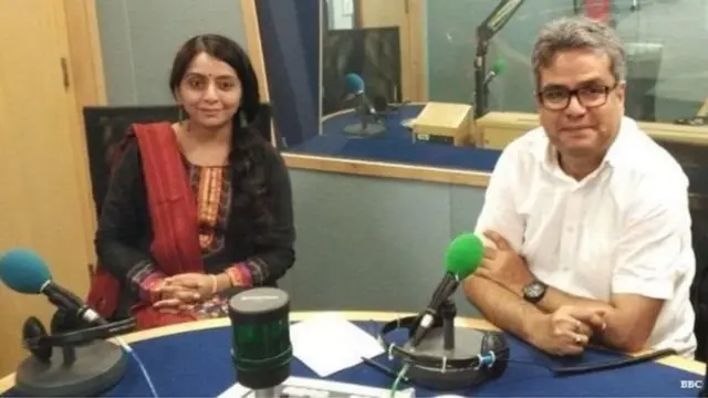 ரச்னா பிஷ்ட், ரெஹான் ஃபஜலுடன்