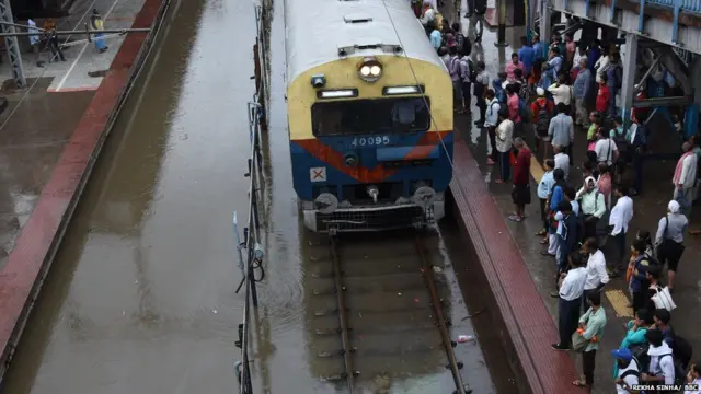 बाढ़ से प्रभावित हुए कई इलाके