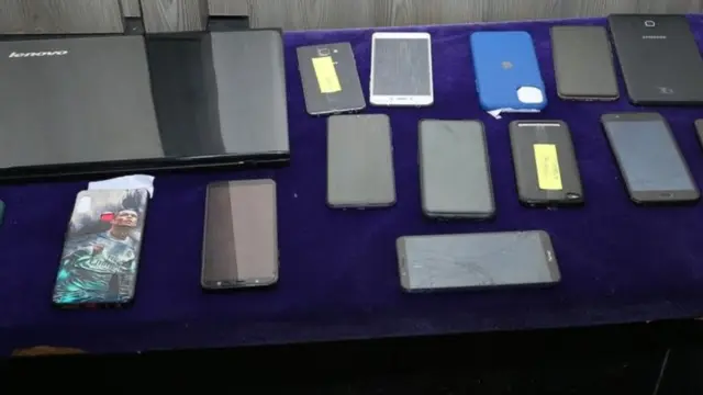 నిందితులు వాడిన ఫోన్లు