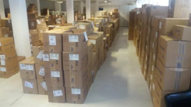 Foto enviada para a reportagem via Lei de Acesso à Informação mostra sala da Cinemateca, na Vila Leopoldina, antes de enchente em fevereiro