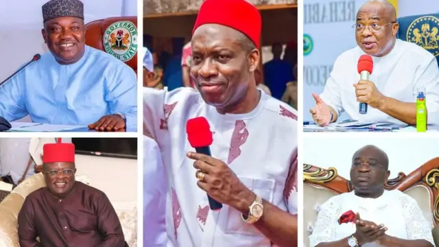 Ndị Gọvanọ ise na-achị mpaghara Ọwụwa Anyanwụ