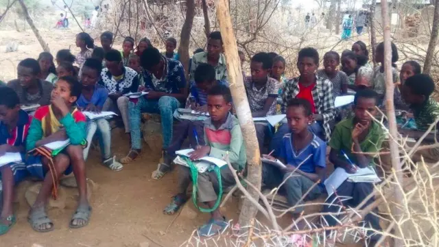 ኣብ ዳስ ዝመሃሩ ደቂ ትግራይ