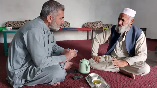 ندیم کے والد