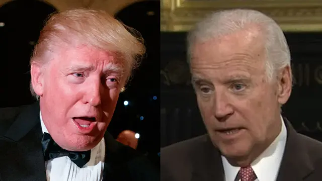 Trump e Biden