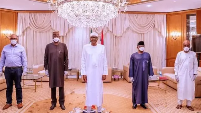 Shugaba Buhari da kwamitinsa na yaki da coronavirus