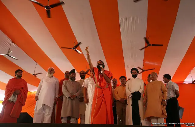 रामलीला मैदान में रामदेव
