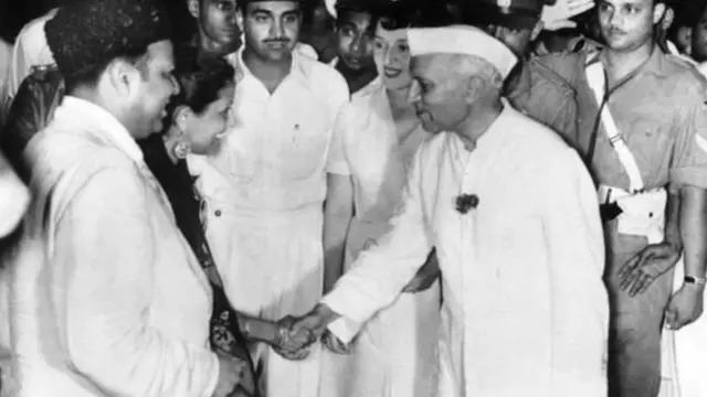 جواہر لال نہرو اور لیاقت علی خان