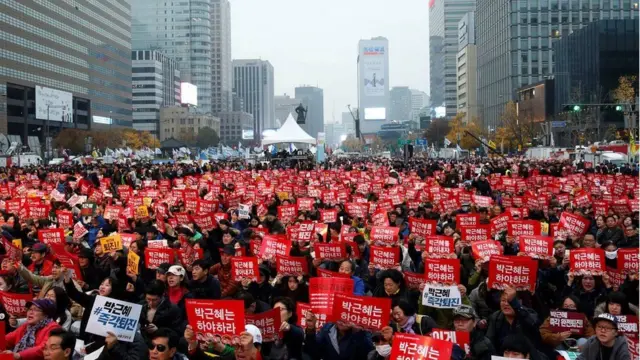 Протест в Сеуле