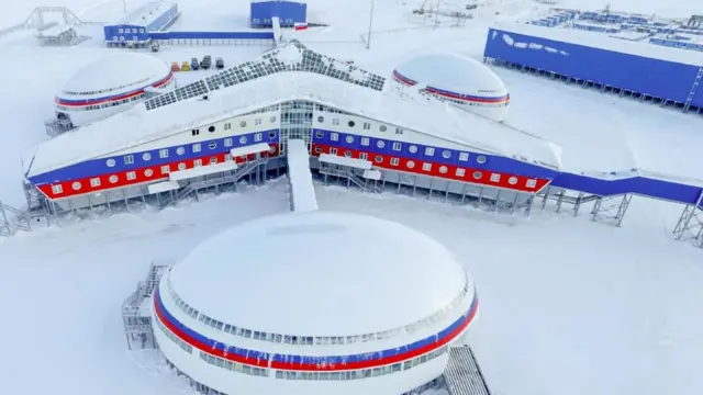 Base militar rusa Arktichesky Trilistnik.