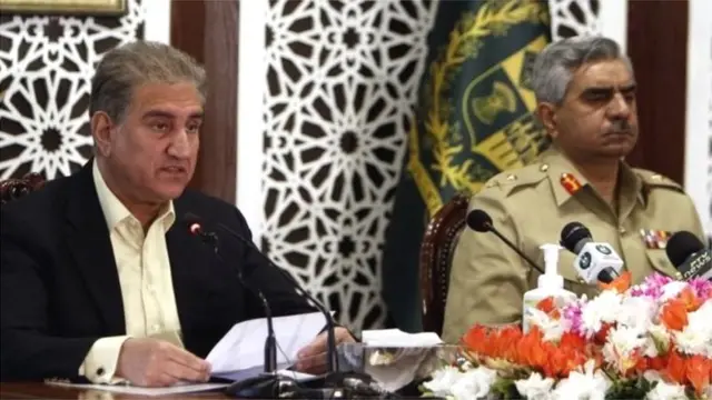 सेना प्रवक्ता और विदेश मंत्री