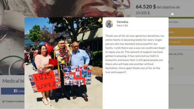 La petición en GoFundMe