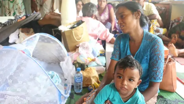 Sri Lanka Land slide Rescue Camps