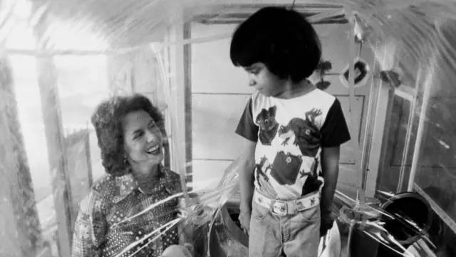 মায়ের সাথে ডেভিড