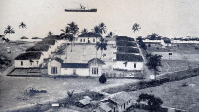 O presídio da Ilha Anchieta,bet c365foto dos anos 1940