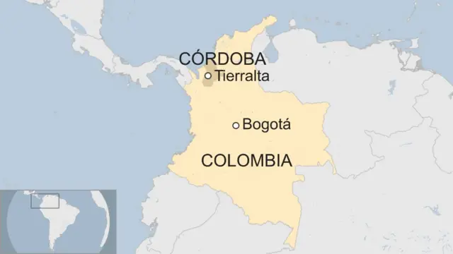 Mapa Colombia