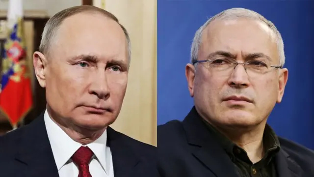 Путин и Ходорковский