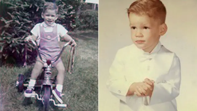 Paul as a toddler