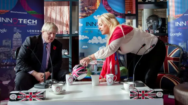 جنیفر آرکیوری و بوریس جانسون