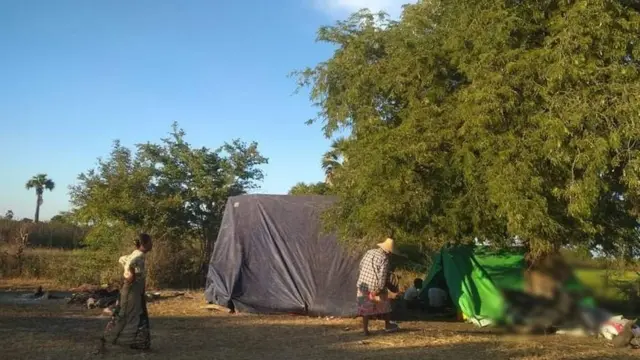 ယင်းမာပင်နယ်က စစ်ရှောင်များ