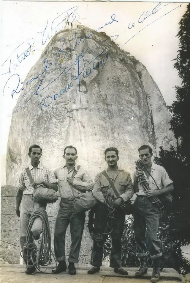 Patrick White, Laércio Martins, Antônio Marcoshexapro pokerOliveira e Tadeusz Hollup (da esquerda para direita)