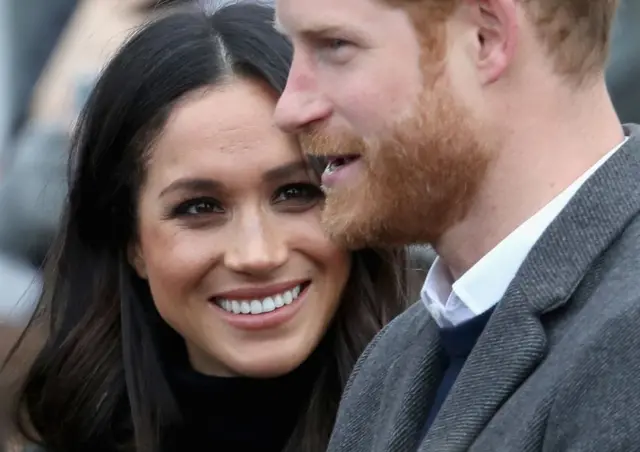 પ્રિન્સ હેરી અને મેઘન માર્કેલ.